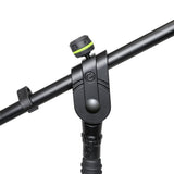 Gravity MS 4321 B - Supporto per microfono con base pieghevole a treppiede e braccio con regolazione a 2 punti