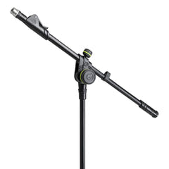 Gravity MS 4322 HDB - robusto supporto per microfono, treppiede, braccio telescopico a 2 punti