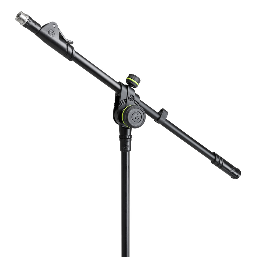 Gravity MS 4322 HDB - robusto supporto per microfono, treppiede, braccio telescopico a 2 punti