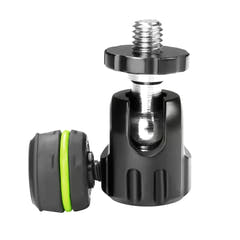 Gravity MS QT 1 B - Adattatore per microfono con funzione di inclinazione rapida