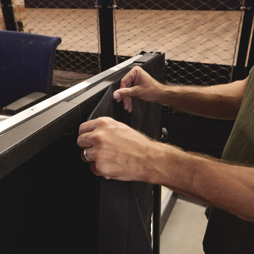 Gravity PAD T S - Barra trasversale telescopica orizzontale corta per sistema di tende Pipe and Drape