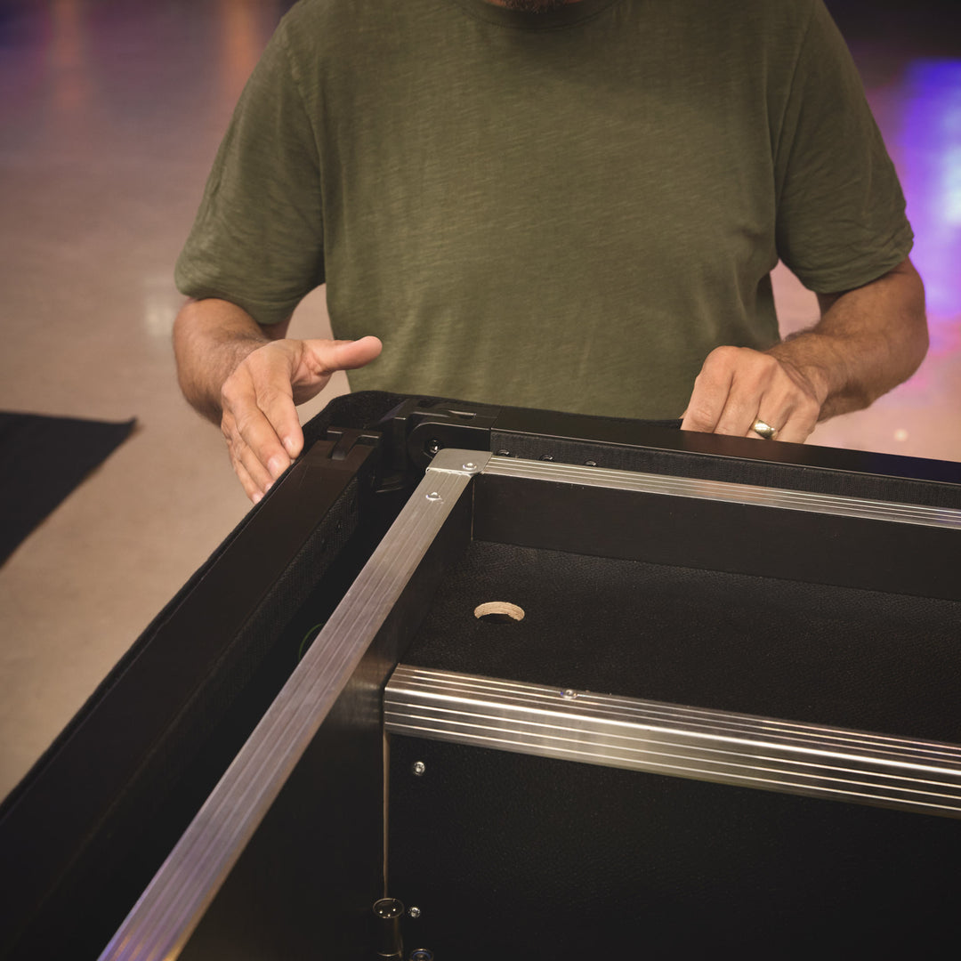 Gravity PAD T S - Barra trasversale telescopica orizzontale corta per sistema di tende Pipe and Drape