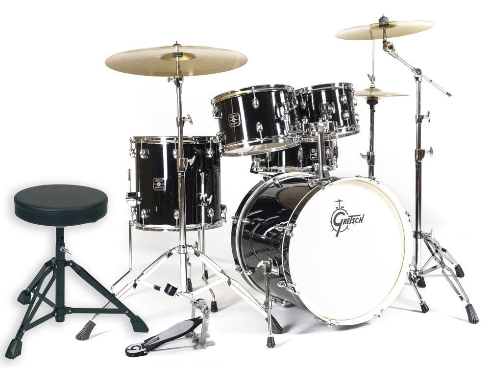 Gretsch Energy Studio Black Complete Drum Kit