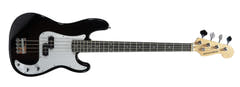 Grooveland PB Basso elettrico (Nero) Starter Pack