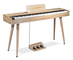 Grooveland DDP-140 Pianoforte elettrico (legno) Bundle