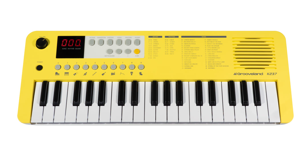 Grooveland E237 Tastiere (Soft Yellow)
