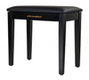 Grooveland KB100 Panchina per pianoforte (Nero opaco)