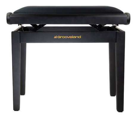 Grooveland KB200 Panchina per Pianoforte (Matte Black)
