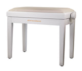 Grooveland KB200 Panchina per pianoforte (Bianco Opaco)