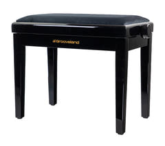 Grooveland KB200 Panchina per Pianoforte (Nero Lucido)