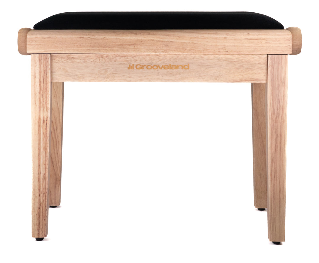 Grooveland KB250 Panchina per Pianoforte (Legno/Nero)