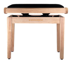 Grooveland KB250 Panchina per Pianoforte (Legno/Nero)