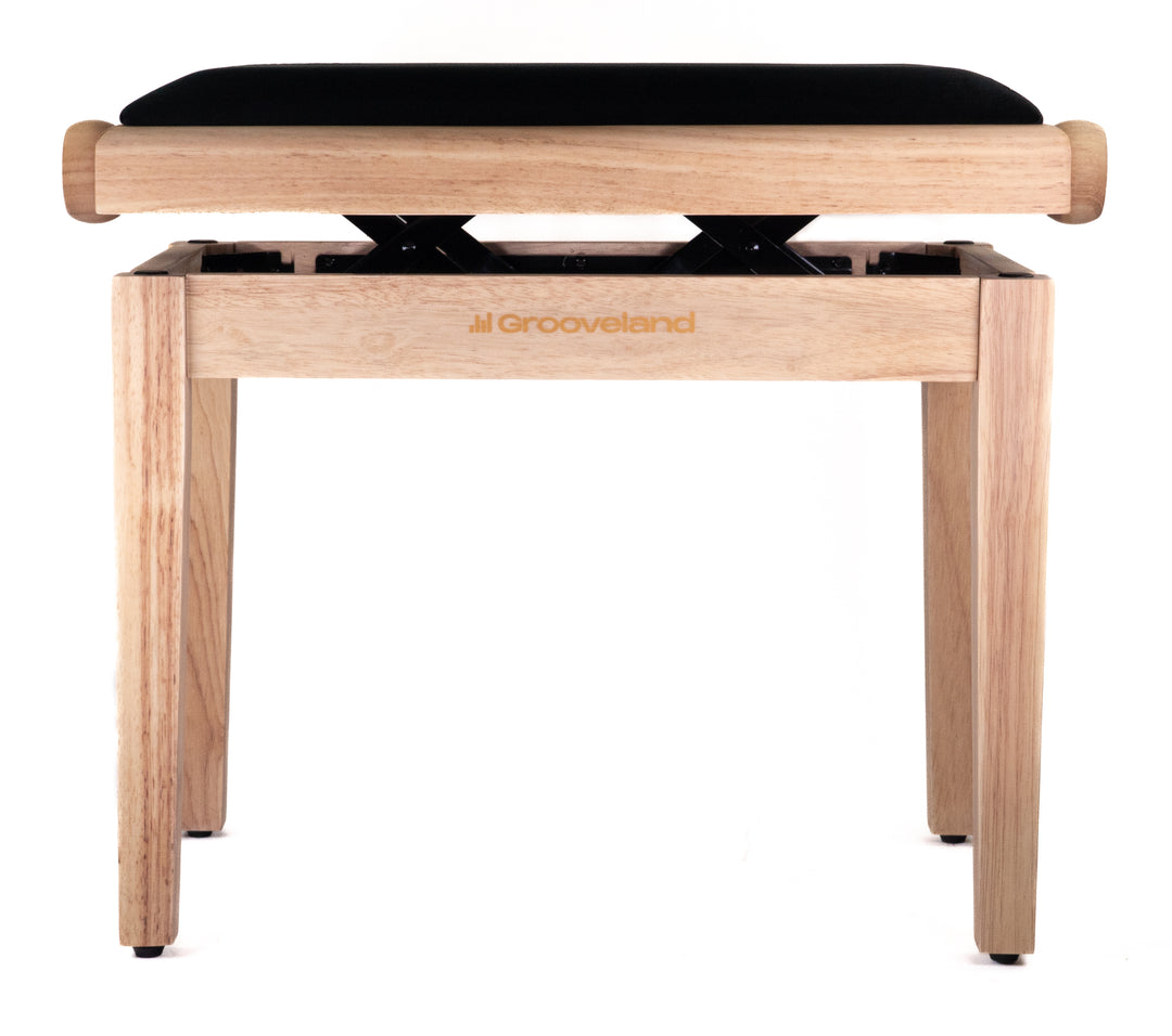 Grooveland KB250 Panchina per Pianoforte (Legno/Nero)