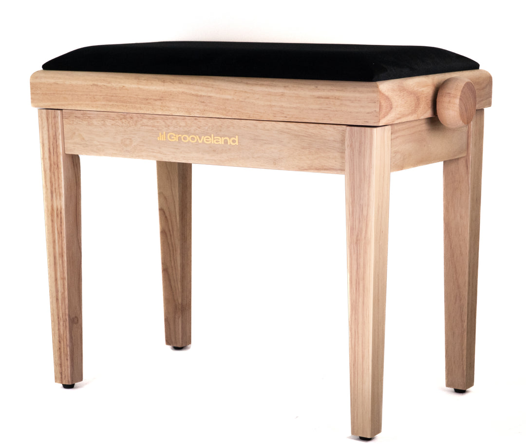 Grooveland KB250 Panchina per Pianoforte (Legno/Nero)