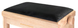 Grooveland KB250 Panchina per pianoforte (Legno/Nero)