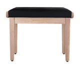 Grooveland KB300 Panchina per pianoforte (Naturale/Nero)
