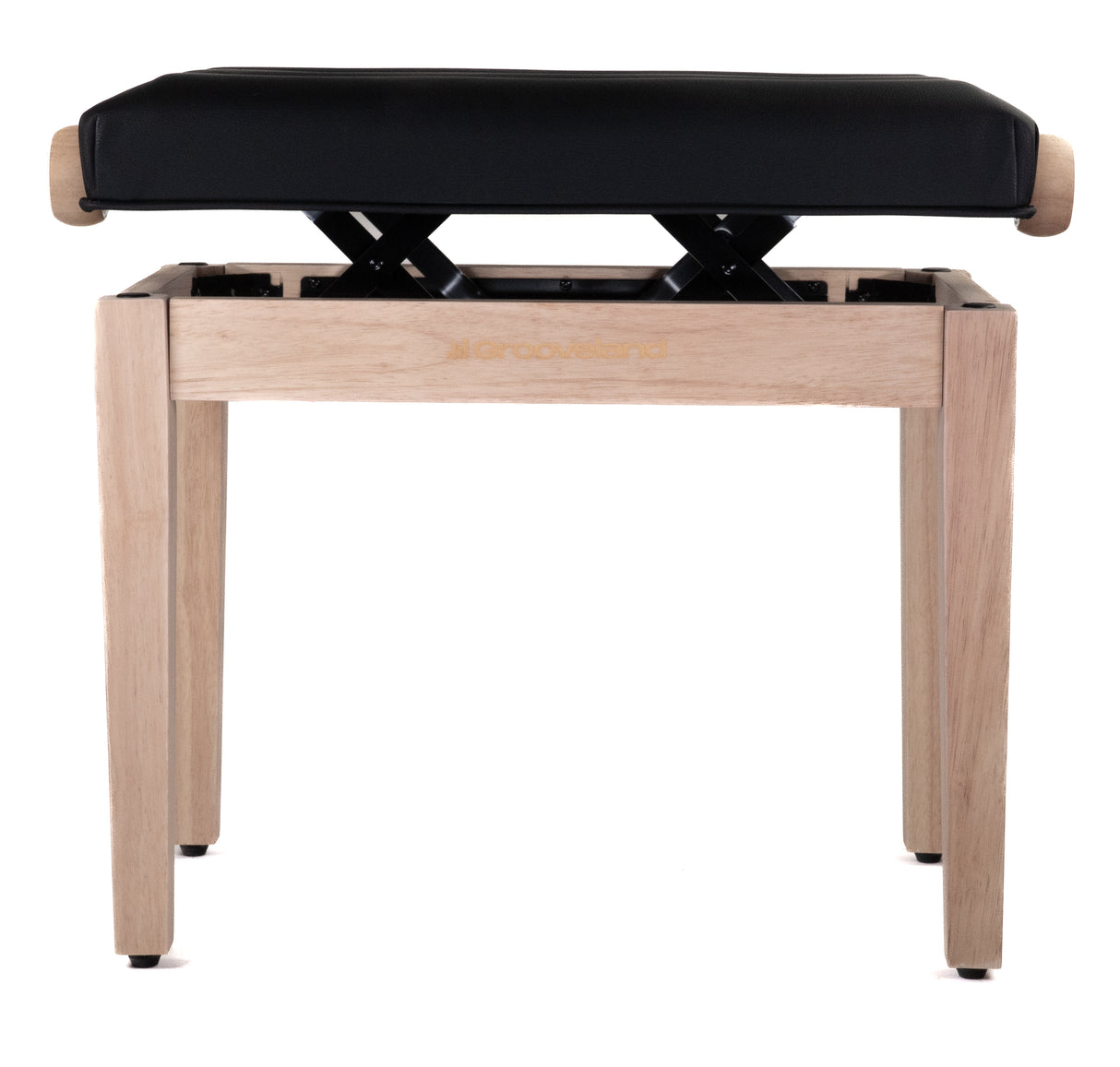 Grooveland KB300 Panchina per pianoforte (Naturale/Nero)