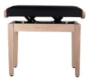 Grooveland KB300 Panchina per Pianoforte (Naturale/nero)