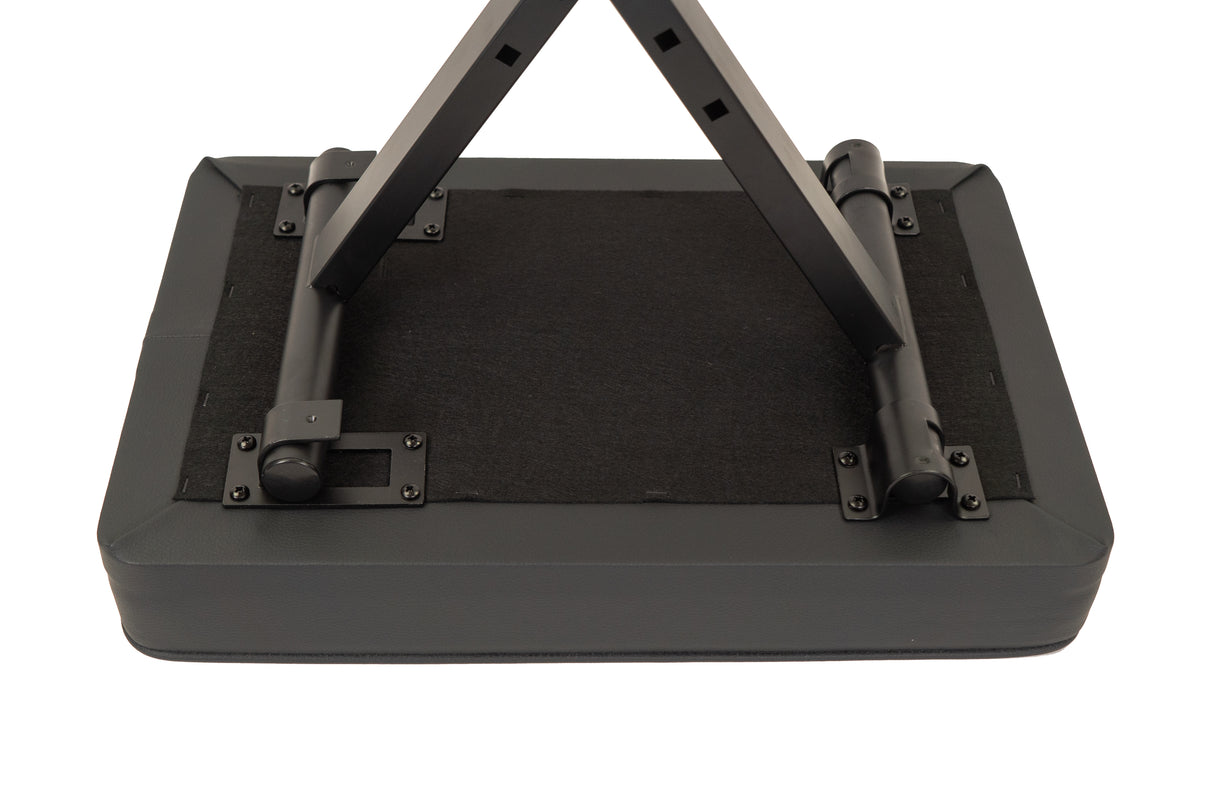 Grooveland KB50MS Panchina per pianoforte (Nero Opaco)