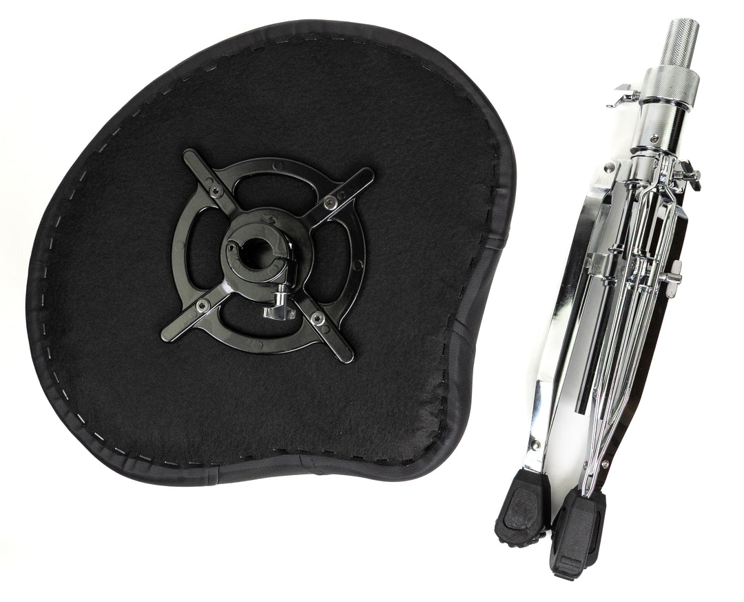 Grooveland TS150 Sgabello per Batteria con Sedile a Trattore
