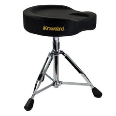Grooveland TS150 Sgabello per Batteria con Sedile a Trattore