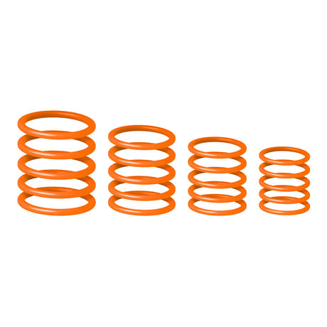 Gravity RP 5555 ORG 1 - set universale di anelli a gravità, arancione elettrico