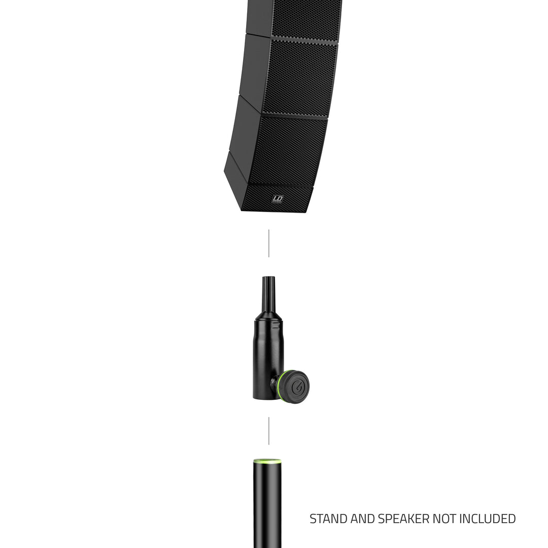 Gravity SF CURV M - Flangia di riduzione da 36 mm per flangia maschio Curv per il corretto danese