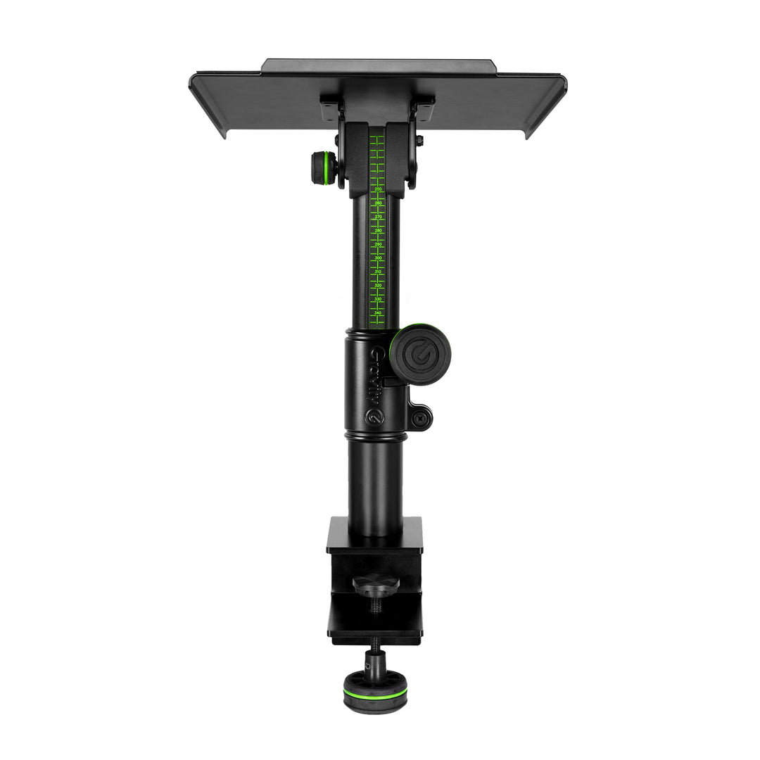 Gravity SP 3102 TM - Supporto flessibile per monitor da studio con morsetto da tavolo