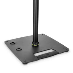 Gravity SP 3202 CS B - Supporto per altoparlante per monitor da studio con base quadrata in acciaio