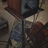 Gravity SP 3202 LR B - Supporto per monitor da studio con grande base rotonda