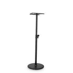 Gravity SP 3202 LR B - Supporto per monitor da studio con grande base rotonda