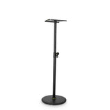 Gravity SP 3202 LR B - Supporto per monitor da studio con grande base rotonda