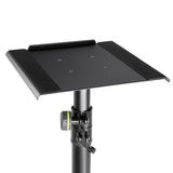 Gravity SP 3202 LR B - Supporto per monitor da studio con grande base rotonda