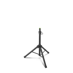Gravity SP 5111 B - Supporto corto per altoparlante da 35 mm, in alluminio, nero