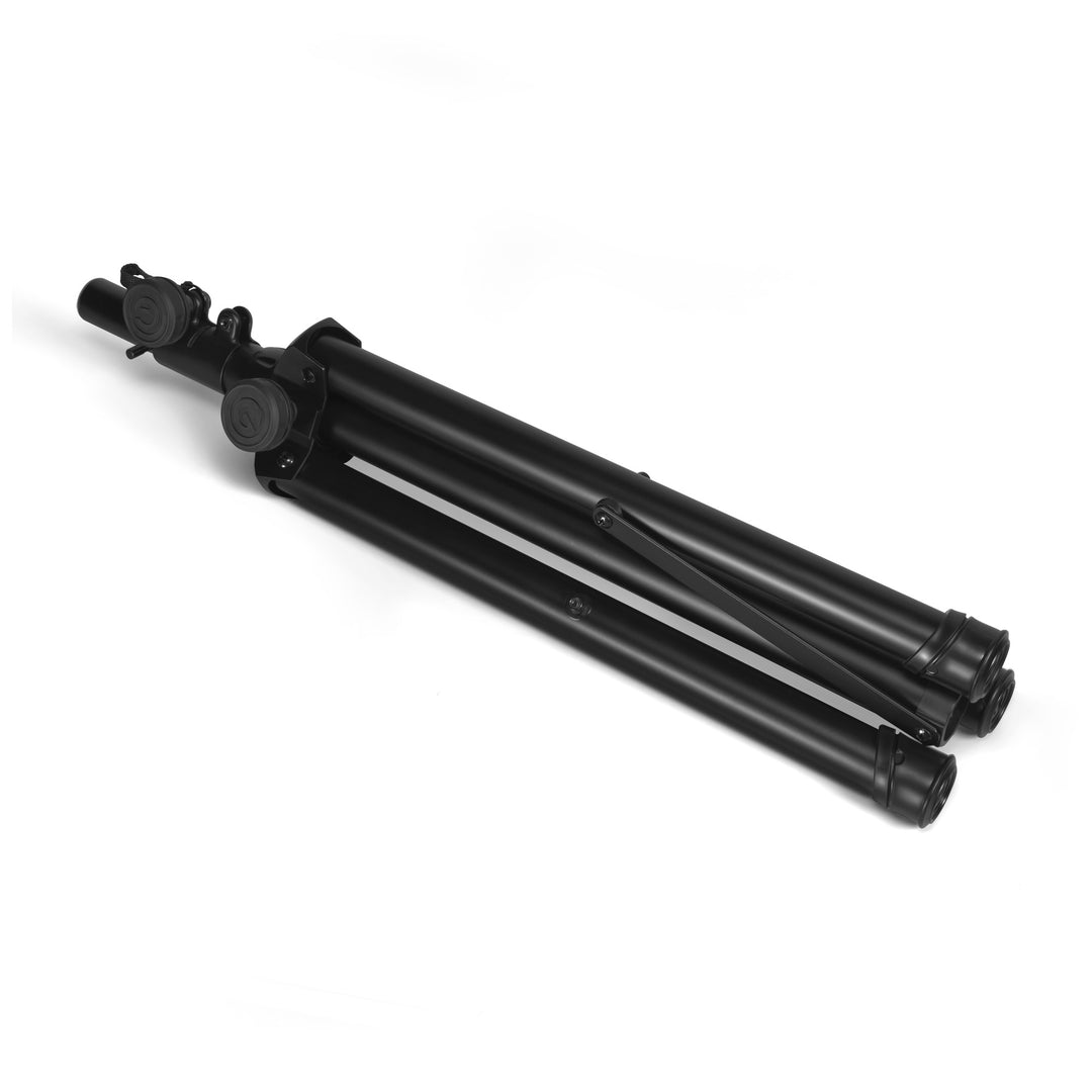 Gravity SP 5111 B - Supporto corto per altoparlante da 35 mm, in alluminio, nero
