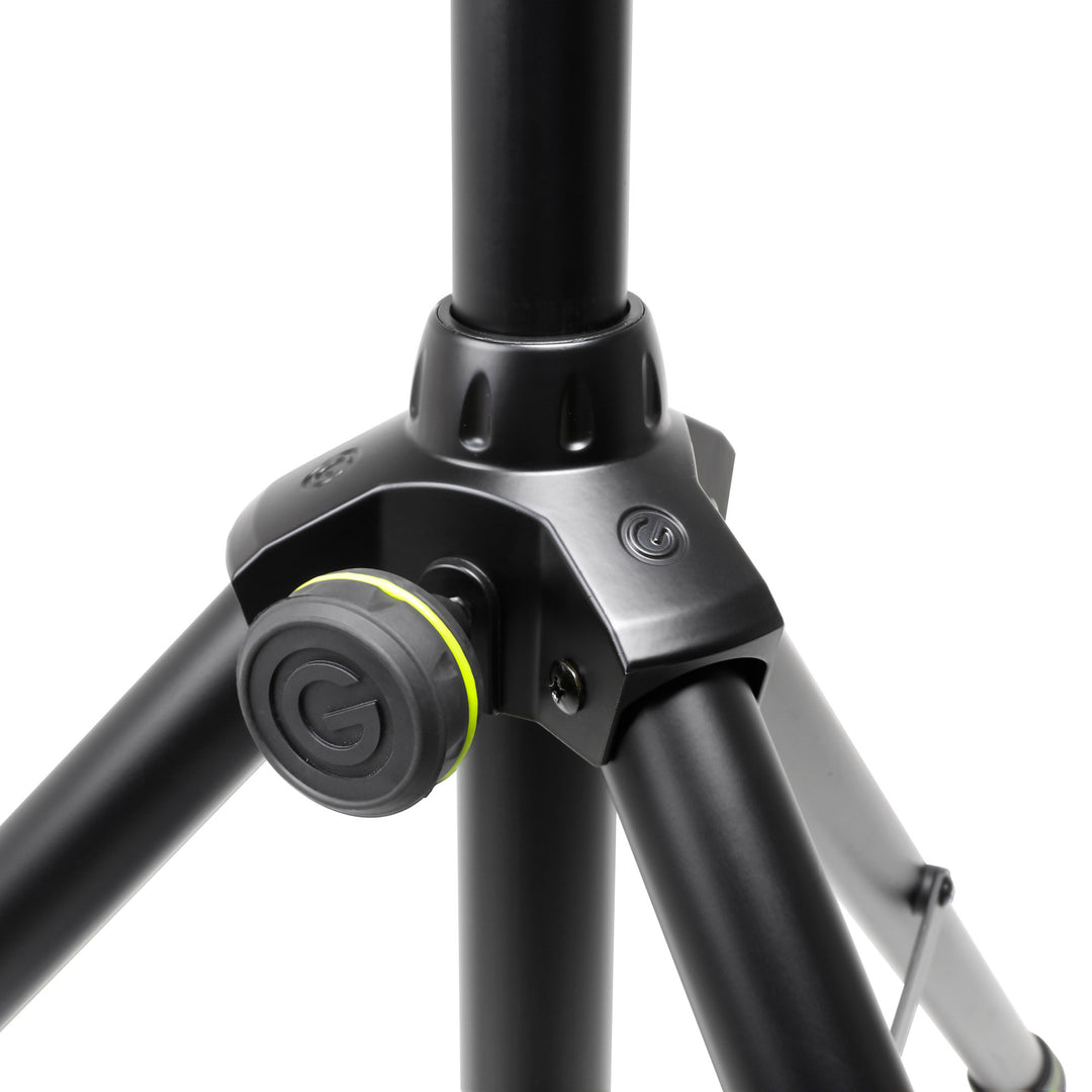 Gravity SP 5211 GS B - Supporto per altoparlante con molla a gas 35 mm, alluminio, nero