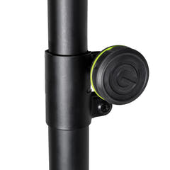 Gravity SP 5211 GS B - Supporto per altoparlante con molla a gas 35 mm, alluminio, nero