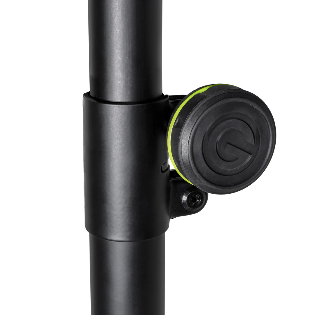 Gravity SP 5211 GS B - Supporto per altoparlante con molla a gas 35 mm, alluminio, nero
