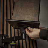 Gravity SP WM 1 B - supporto da parete per monitor da studio con possibilità di inclinazione e rotazione