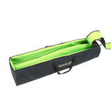 Gravity SS 5212 B SET 1 - Set di 2 stand per altoparlanti in acciaio, con borsa per il trasporto