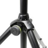 Gravity SS 5212 B SET 1 - Set di 2 stand per altoparlanti in acciaio, con borsa per il trasporto