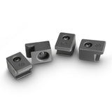 Gravity SSP WB SET 1 W - Supporto per altoparlante con base e piastra zavorrata in ghisa, bianco