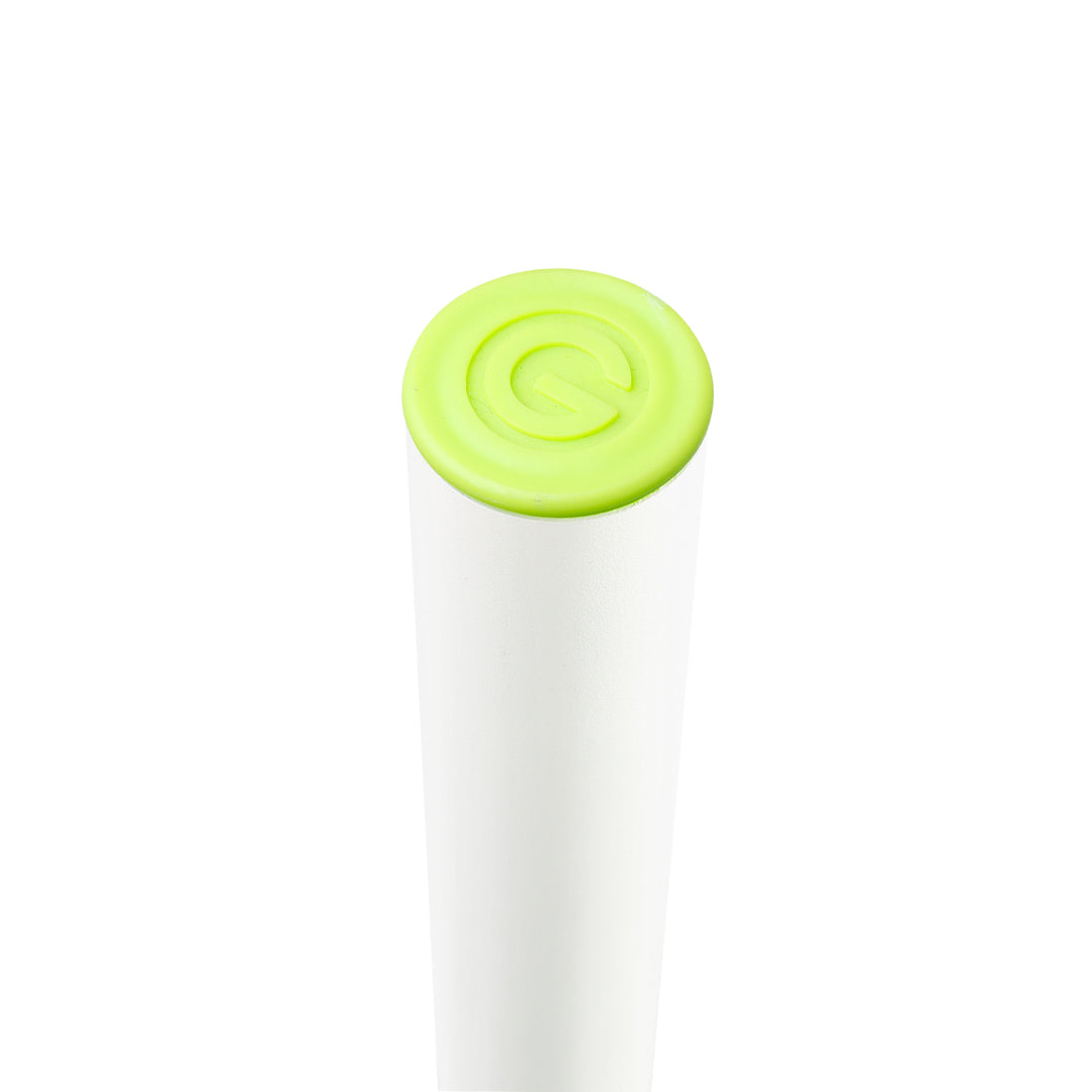 Gravity SSP WB SET 1 W - Supporto per altoparlante con base e piastra zavorrata in ghisa, bianco