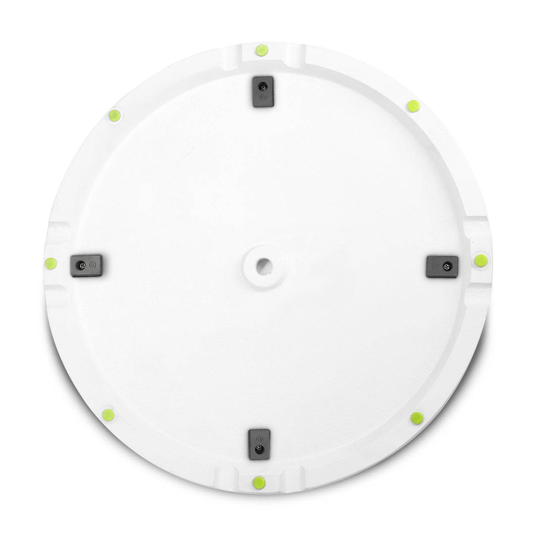 Gravity SSP WB SET 1 W - Supporto per altoparlante con base e piastra zavorrata in ghisa, bianco