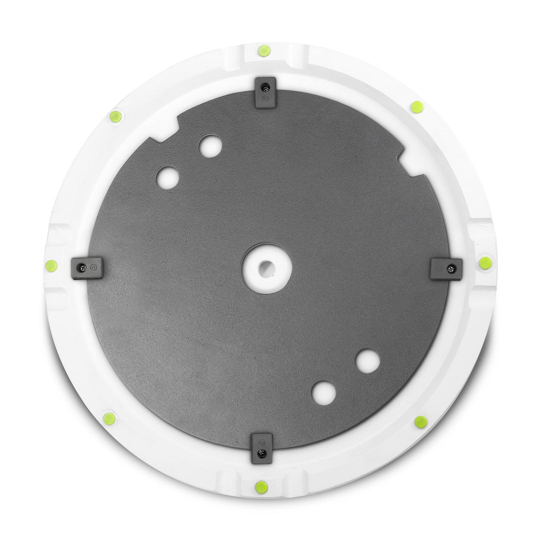 Gravity SSP WB SET 1 W - Supporto per altoparlante con base e piastra zavorrata in ghisa, bianco