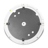 Gravity SSP WB SET 1 W - Supporto per altoparlante con base e piastra zavorrata in ghisa, bianco