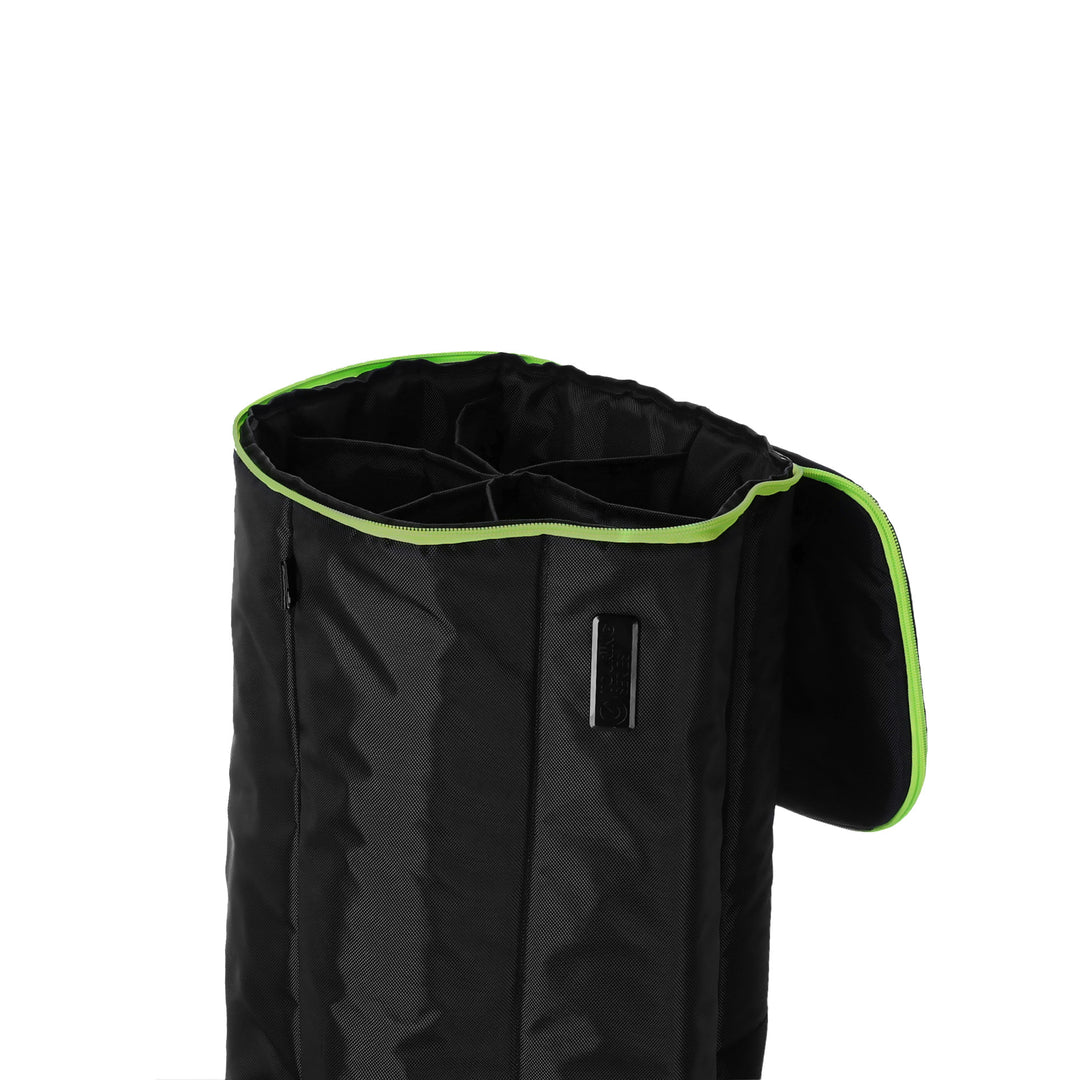 Gravity TBG MS 6 B - Borsa da trasporto touring per fino a sei stativi per microfono, con ruote