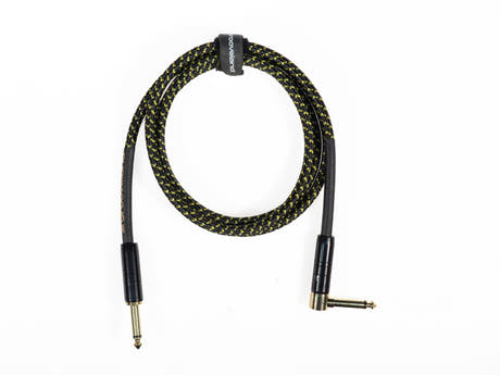 Grooveland Tweed Cavo per Chitarra Angolare (1,5m - Nero)