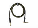 Grooveland Tweed Cavo per Chitarra Angolare (1,5m - Nero)