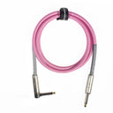Grooveland Tweed Angled Cavo per Chitarra (1,5m - Rosa)